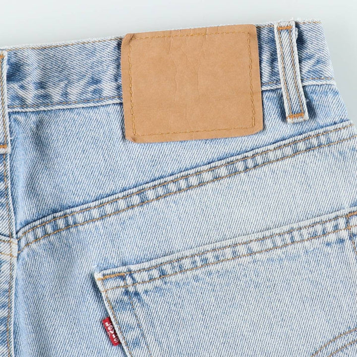 Levi's 550 Relaxed Fit Tapered Denim Pants for Men, W34 equivalent unclear blue type Vintage Second Hand