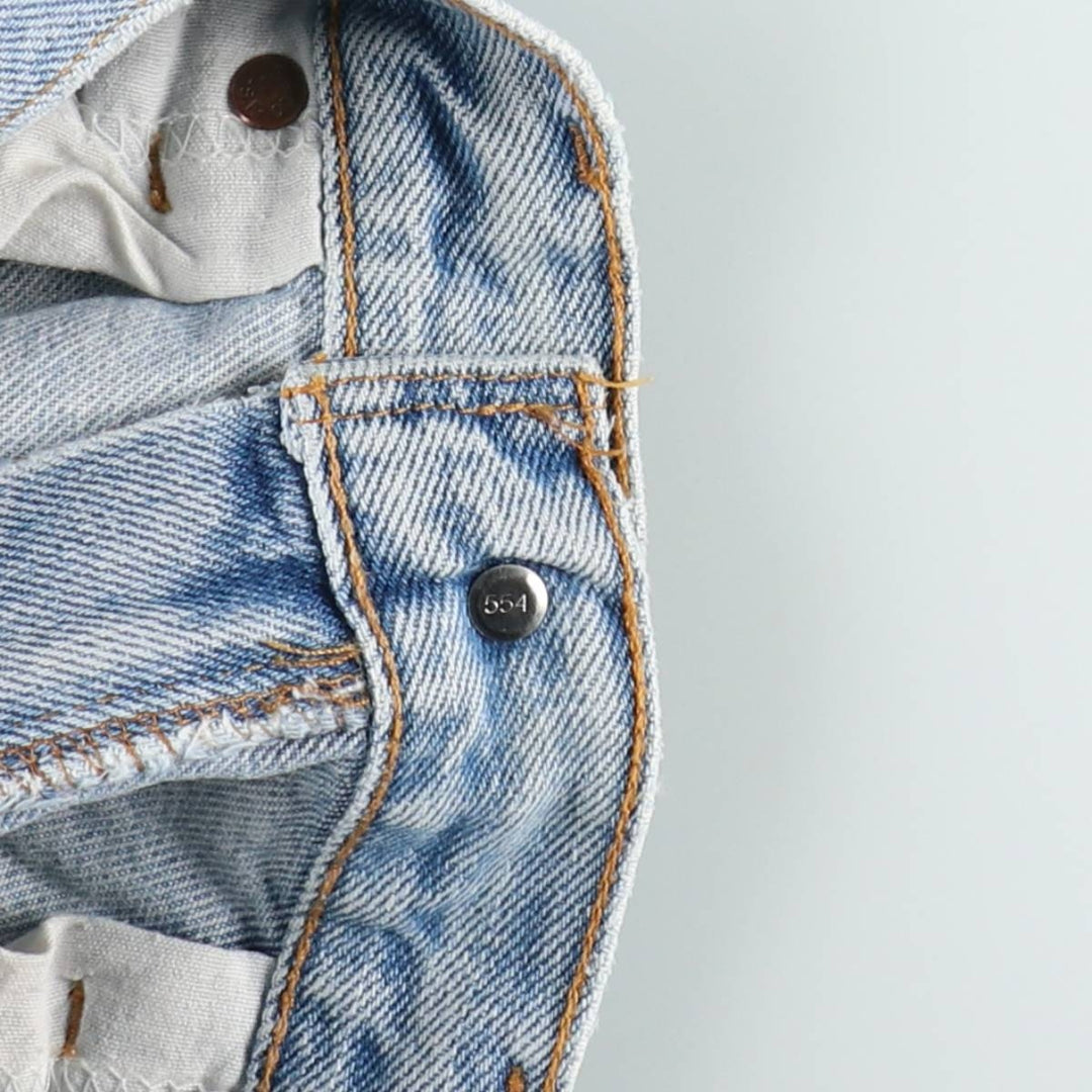 Levi's 550 Relaxed Fit Tapered Denim Pants for Men, W34 equivalent unclear blue type Vintage Second Hand