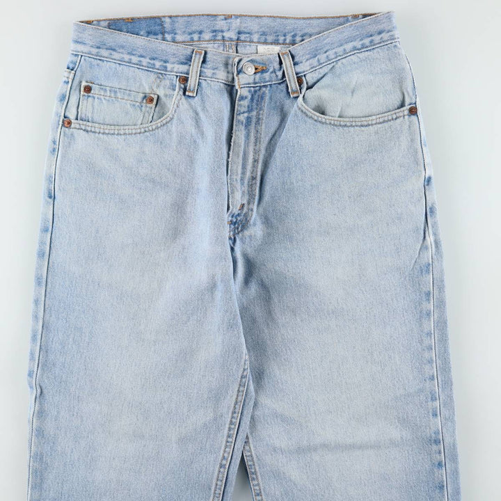 Levi's 550 Relaxed Fit Tapered Denim Pants for Men, W34 equivalent unclear blue type Vintage Second Hand