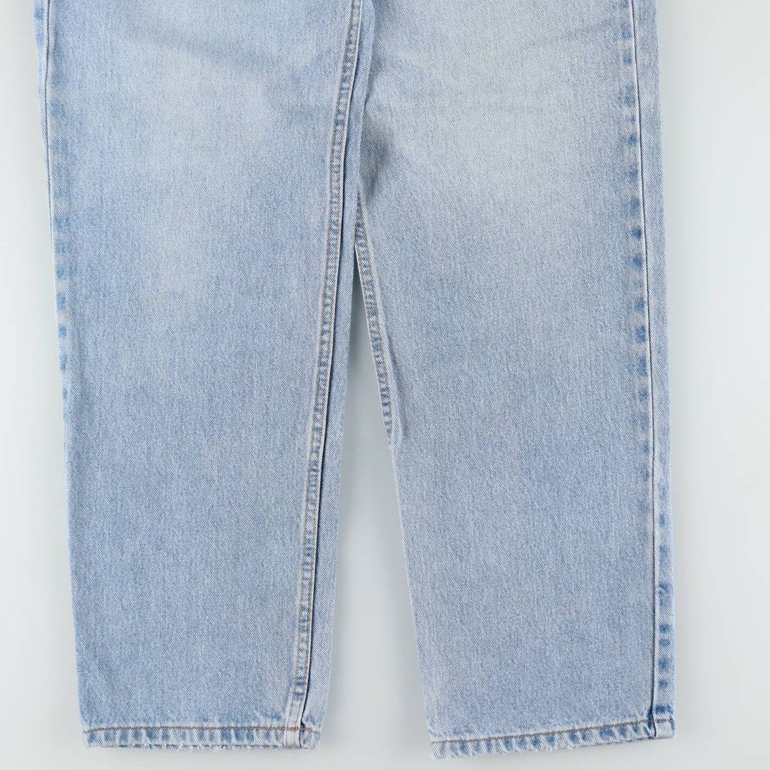 Levi's 550 Relaxed Fit Tapered Denim Pants for Men, W34 equivalent unclear blue type Vintage Second Hand