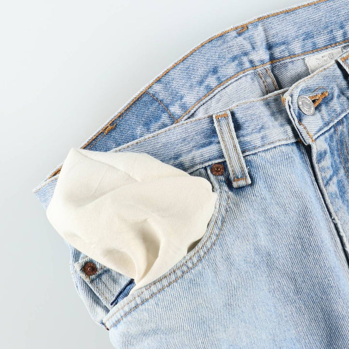 Levi's 550 Relaxed Fit Tapered Denim Pants for Men, W34 equivalent unclear blue type Vintage Second Hand