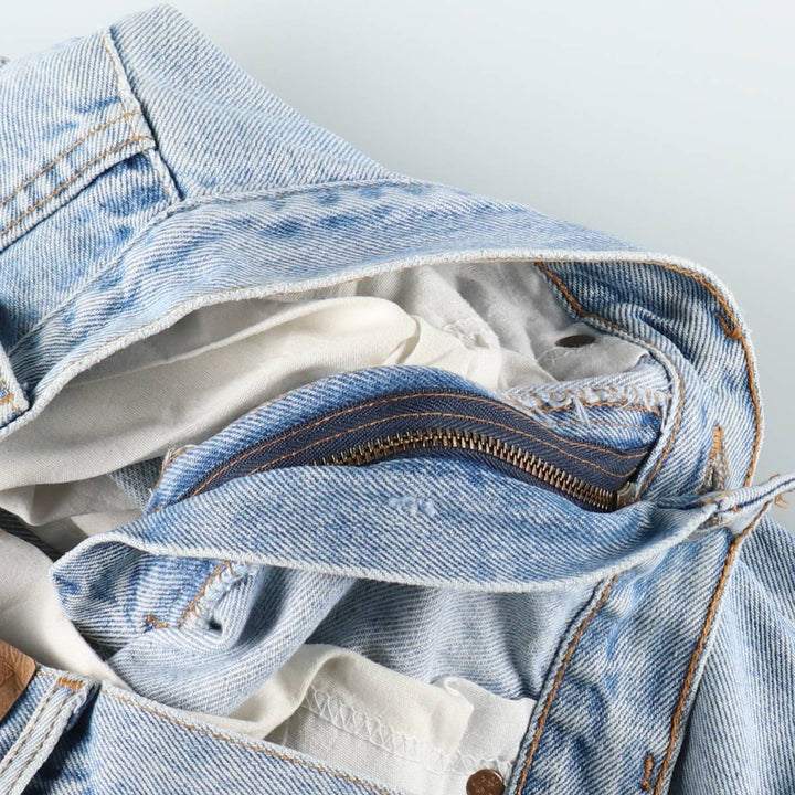Levi's 550 Relaxed Fit Tapered Denim Pants for Men, W34 equivalent unclear blue type Vintage Second Hand