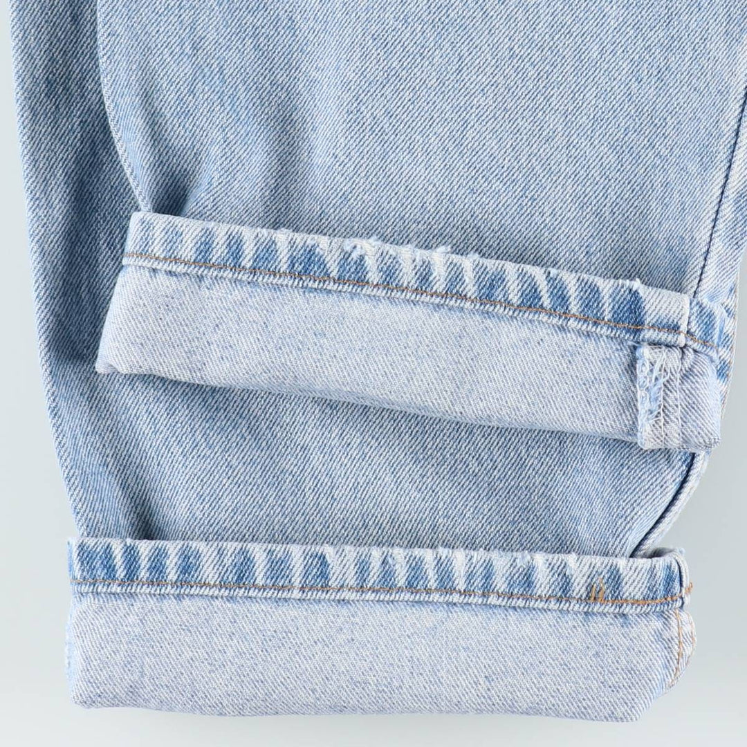 Levi's 550 Relaxed Fit Tapered Denim Pants for Men, W34 equivalent unclear blue type Vintage Second Hand