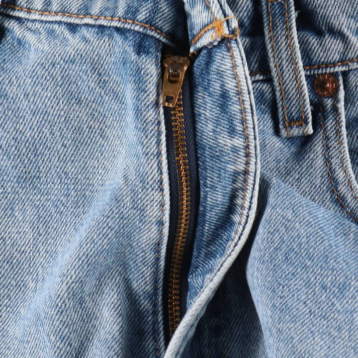Levi's 550 Loose Fit Tapered Leg Denim Pants, Made in USA, Men's Size W33 (approx.) cotton blue type Vintage Second Hand