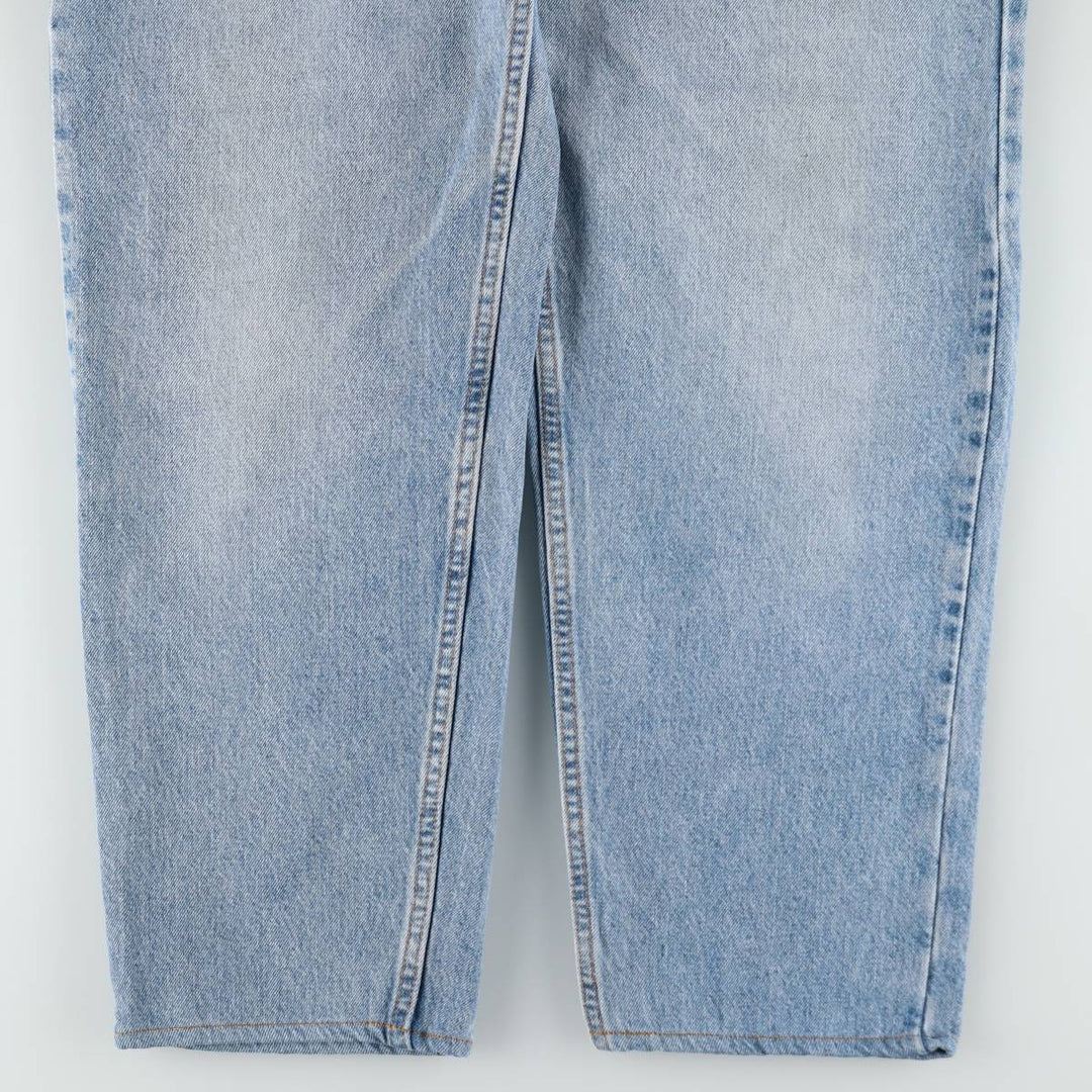 Levi's 550 Loose Fit Tapered Leg Denim Pants, Made in USA, Men's Size W33 (approx.) cotton blue type Vintage Second Hand