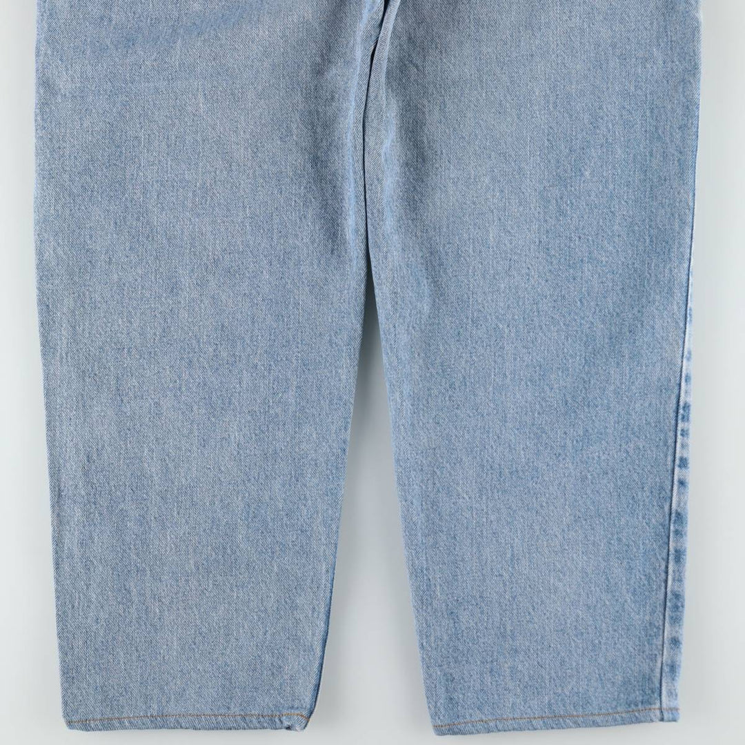 Levi's 550 Loose Fit Tapered Leg Denim Pants, Made in USA, Men's Size W33 (approx.) cotton blue type Vintage Second Hand