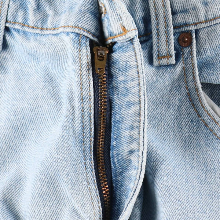 Levi's 560 Loose Fit Tapered Leg Denim Pants, Made in USA, Men's Size W33 (approx.) cotton Blue type light blue Vintage Second Hand