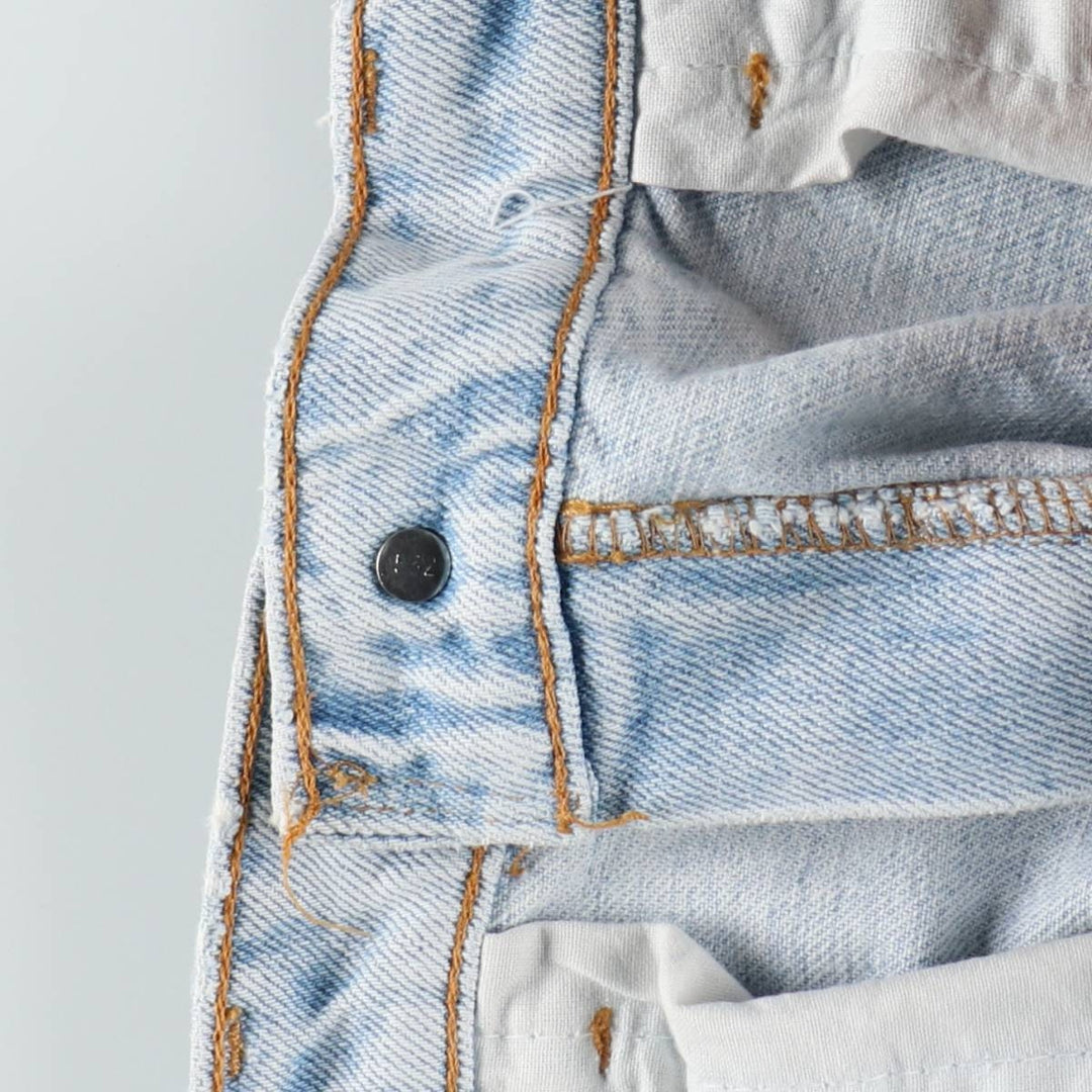 Levi's 560 Loose Fit Tapered Leg Denim Pants, Made in USA, Men's Size W33 (approx.) cotton Blue type light blue Vintage Second Hand