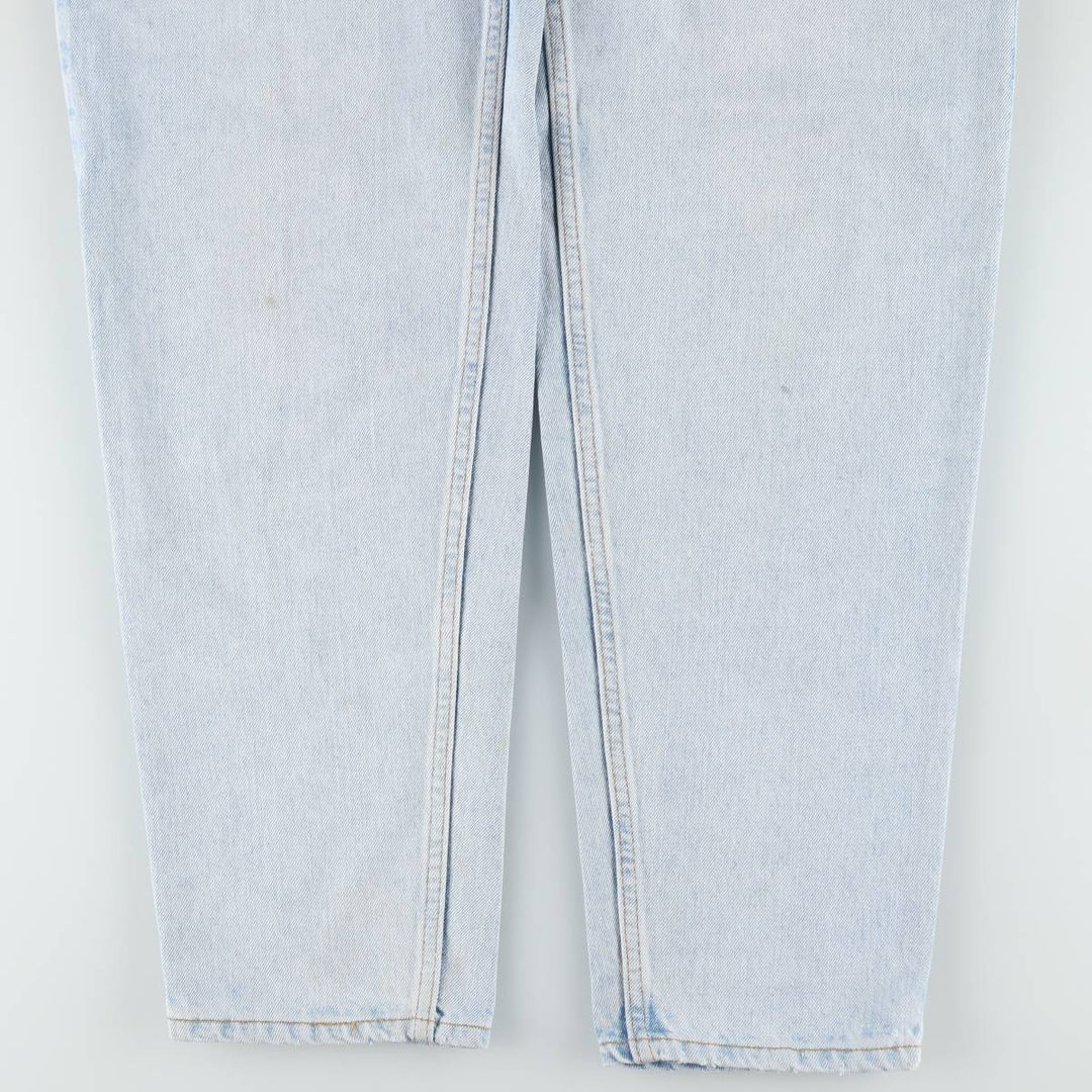 Levi's 560 Loose Fit Tapered Leg Denim Pants, Made in USA, Men's Size W33 (approx.) cotton Blue type light blue Vintage Second Hand