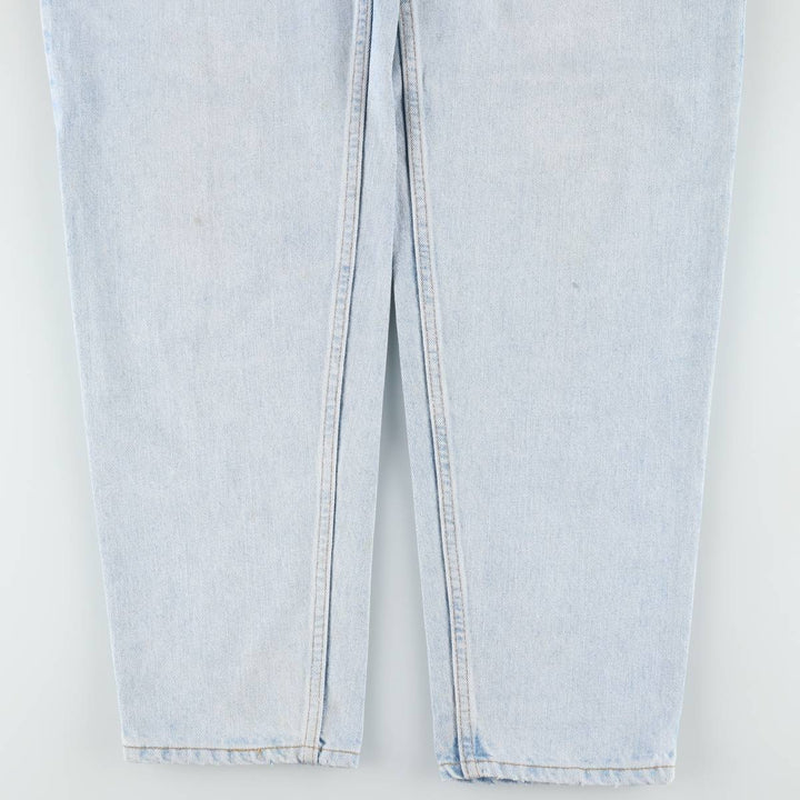 Levi's 560 Loose Fit Tapered Leg Denim Pants, Made in USA, Men's Size W33 (approx.) cotton Blue type light blue Vintage Second Hand