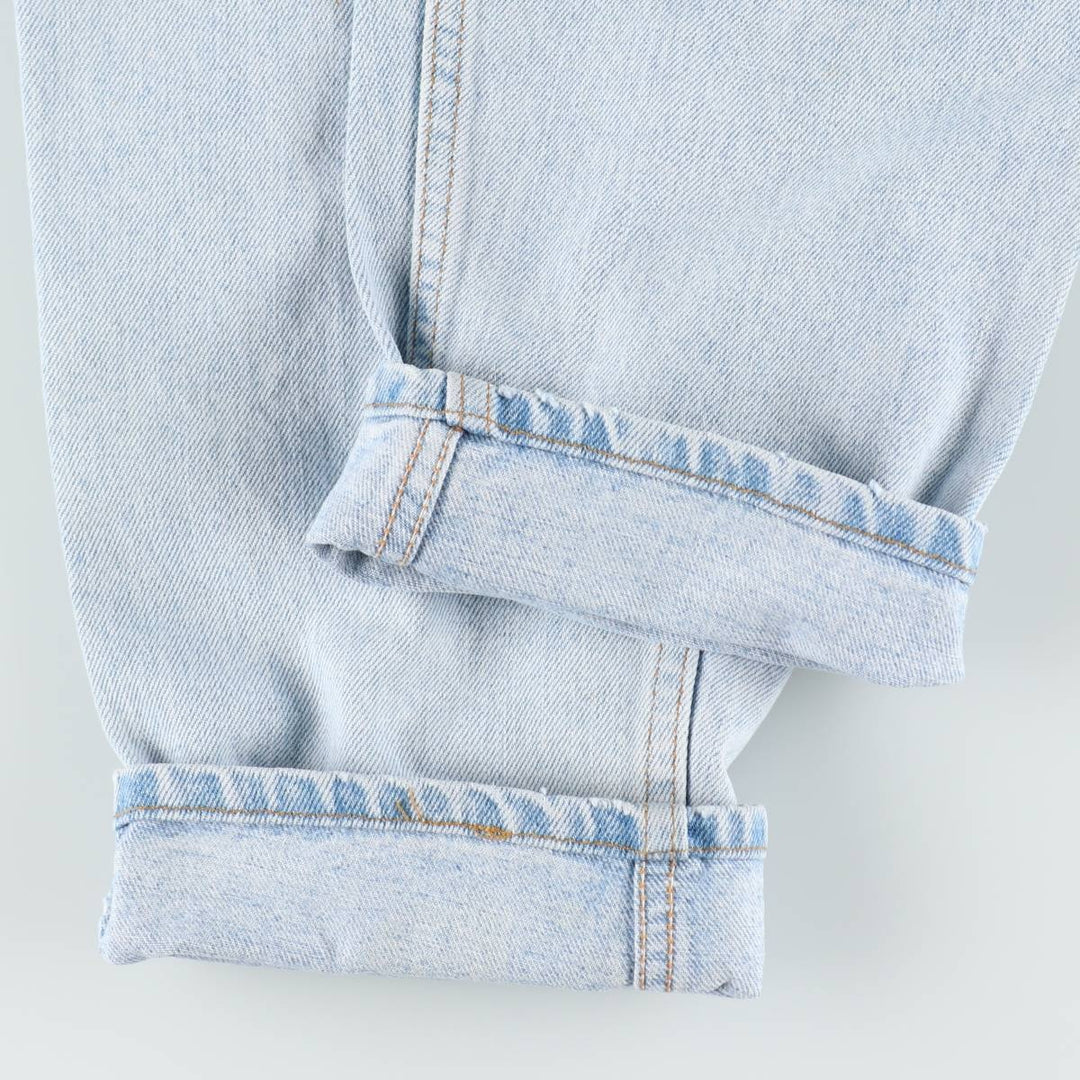Levi's 560 Loose Fit Tapered Leg Denim Pants, Made in USA, Men's Size W33 (approx.) cotton Blue type light blue Vintage Second Hand