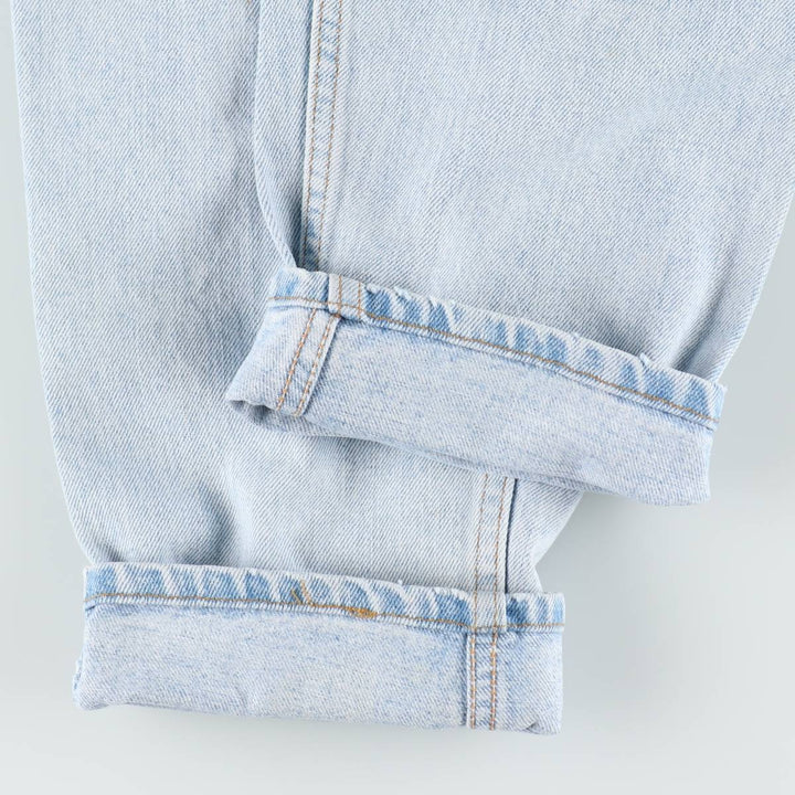 Levi's 560 Loose Fit Tapered Leg Denim Pants, Made in USA, Men's Size W33 (approx.) cotton Blue type light blue Vintage Second Hand