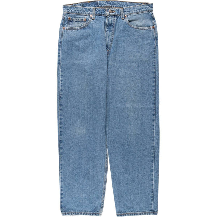 Levi's 550 Relaxed Fit Tapered Denim Pants, Made in USA, Men's Size W36 (approx.) cotton blue type Vintage Second Hand