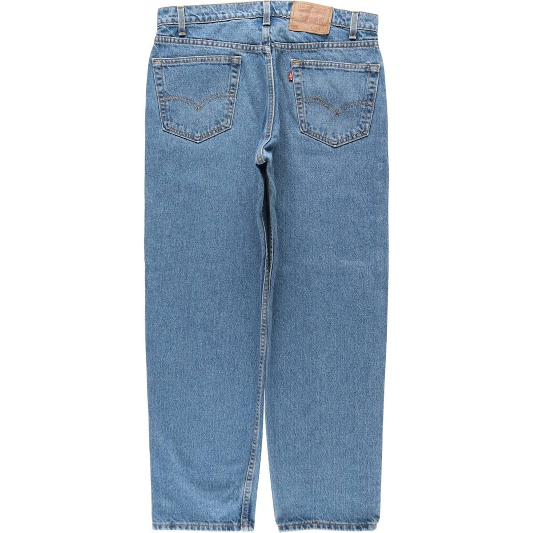 Levi's 550 Relaxed Fit Tapered Denim Pants, Made in USA, Men's Size W36 (approx.) cotton blue type Vintage Second Hand