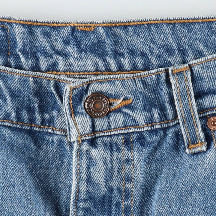 Levi's 550 Relaxed Fit Tapered Denim Pants, Made in USA, Men's Size W36 (approx.) cotton blue type Vintage Second Hand