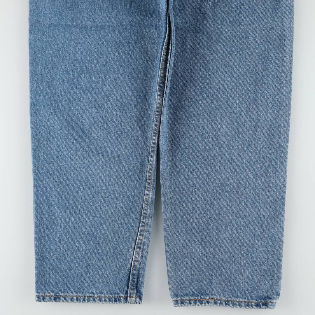 Levi's 550 Relaxed Fit Tapered Denim Pants, Made in USA, Men's Size W36 (approx.) cotton blue type Vintage Second Hand