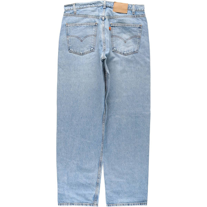 Levi's tapered denim pants, men's size W37 (approx.) unclear blue type Vintage Second Hand