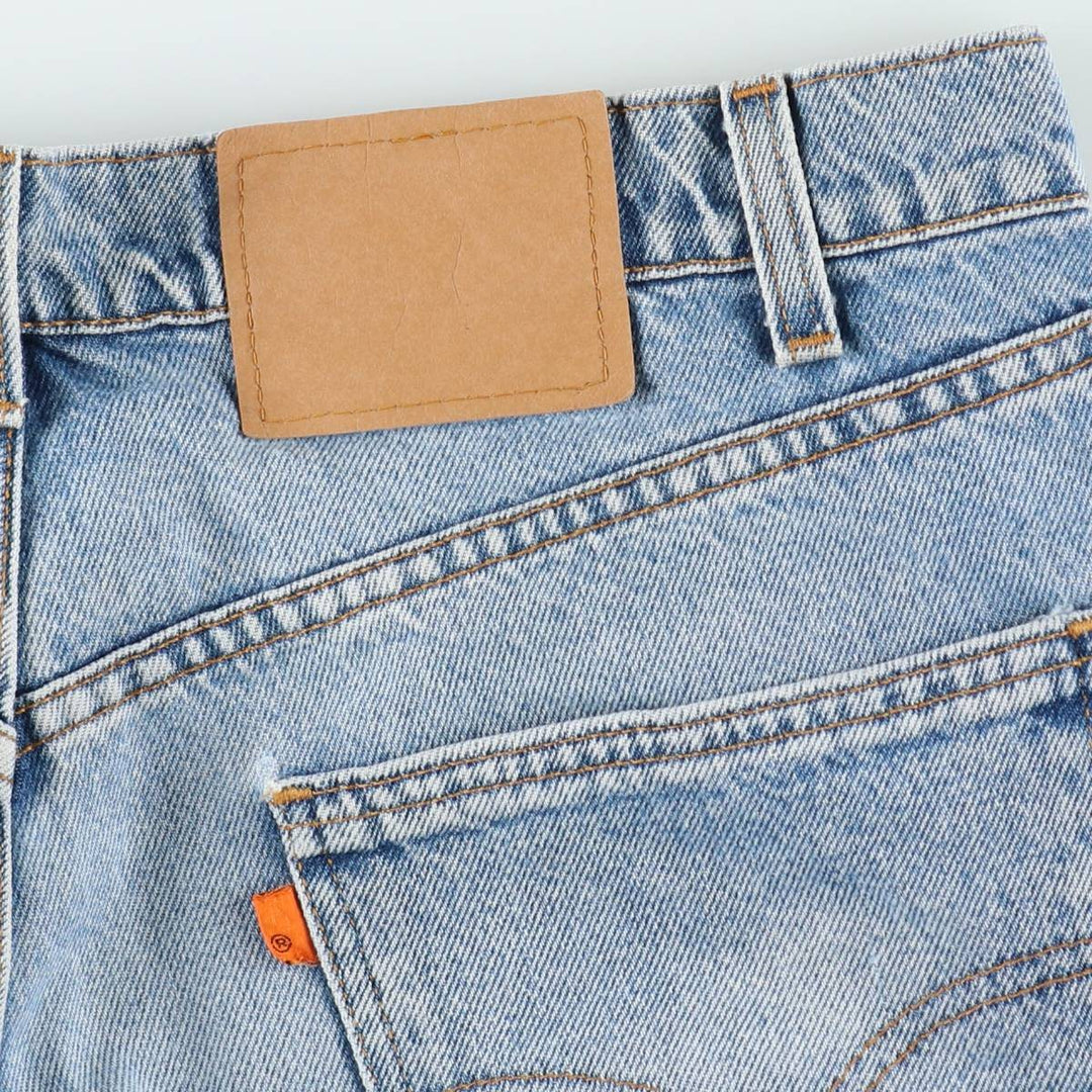 Levi's tapered denim pants, men's size W37 (approx.) unclear blue type Vintage Second Hand