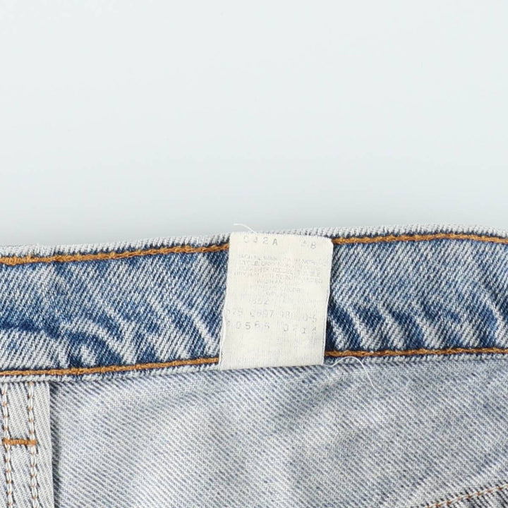 Levi's tapered denim pants, men's size W37 (approx.) unclear blue type Vintage Second Hand