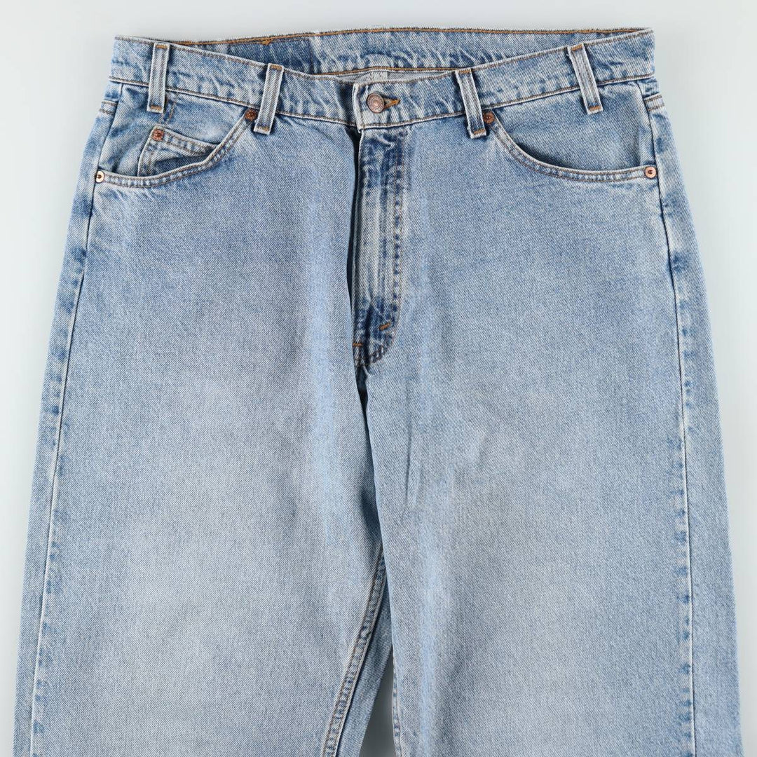 Levi's tapered denim pants, men's size W37 (approx.) unclear blue type Vintage Second Hand