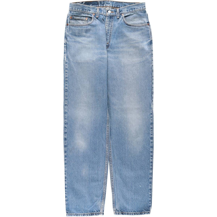 Levi's 550 Relaxed Fit Tapered Denim Pants, Made in USA, Men's Size W34 (approx.) cotton blue type Vintage Second Hand