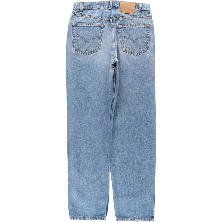 Levi's 550 Relaxed Fit Tapered Denim Pants, Made in USA, Men's Size W34 (approx.) cotton blue type Vintage Second Hand