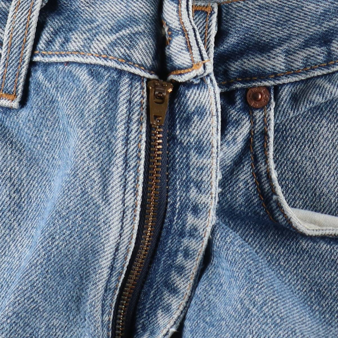 Levi's 550 Relaxed Fit Tapered Denim Pants, Made in USA, Men's Size W34 (approx.) cotton blue type Vintage Second Hand