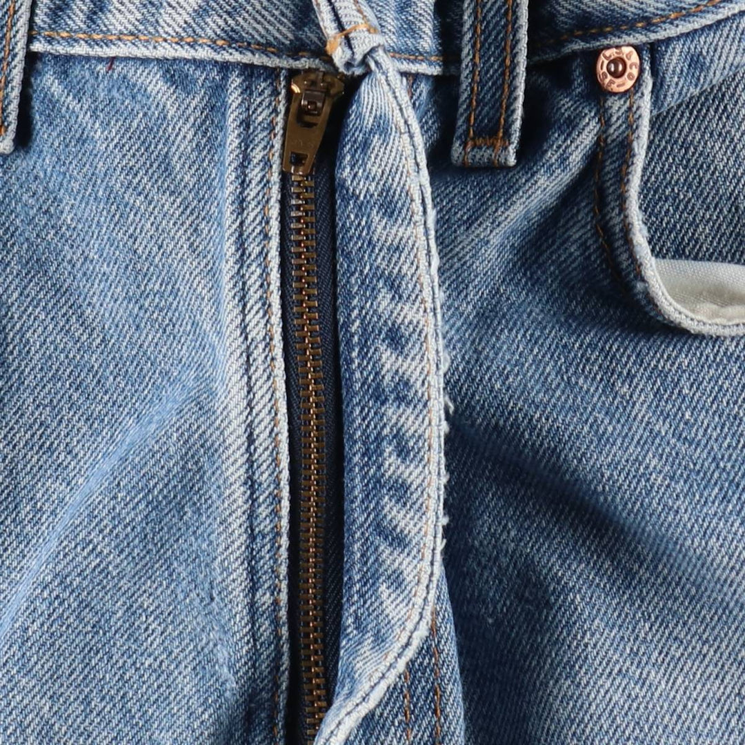 Levi's 550 Relaxed Fit Tapered Denim Pants, Made in USA, Men's Size W34 (approx.) cotton blue type Vintage Second Hand