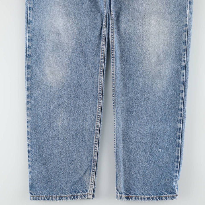Levi's 550 Relaxed Fit Tapered Denim Pants, Made in USA, Men's Size W34 (approx.) cotton blue type Vintage Second Hand