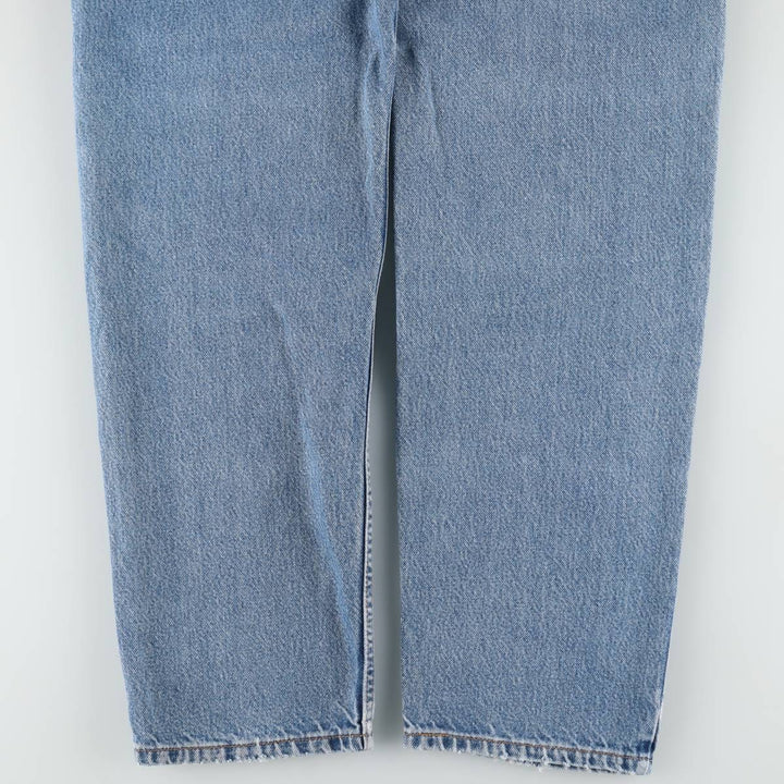 Levi's 550 Relaxed Fit Tapered Denim Pants, Made in USA, Men's Size W34 (approx.) cotton blue type Vintage Second Hand