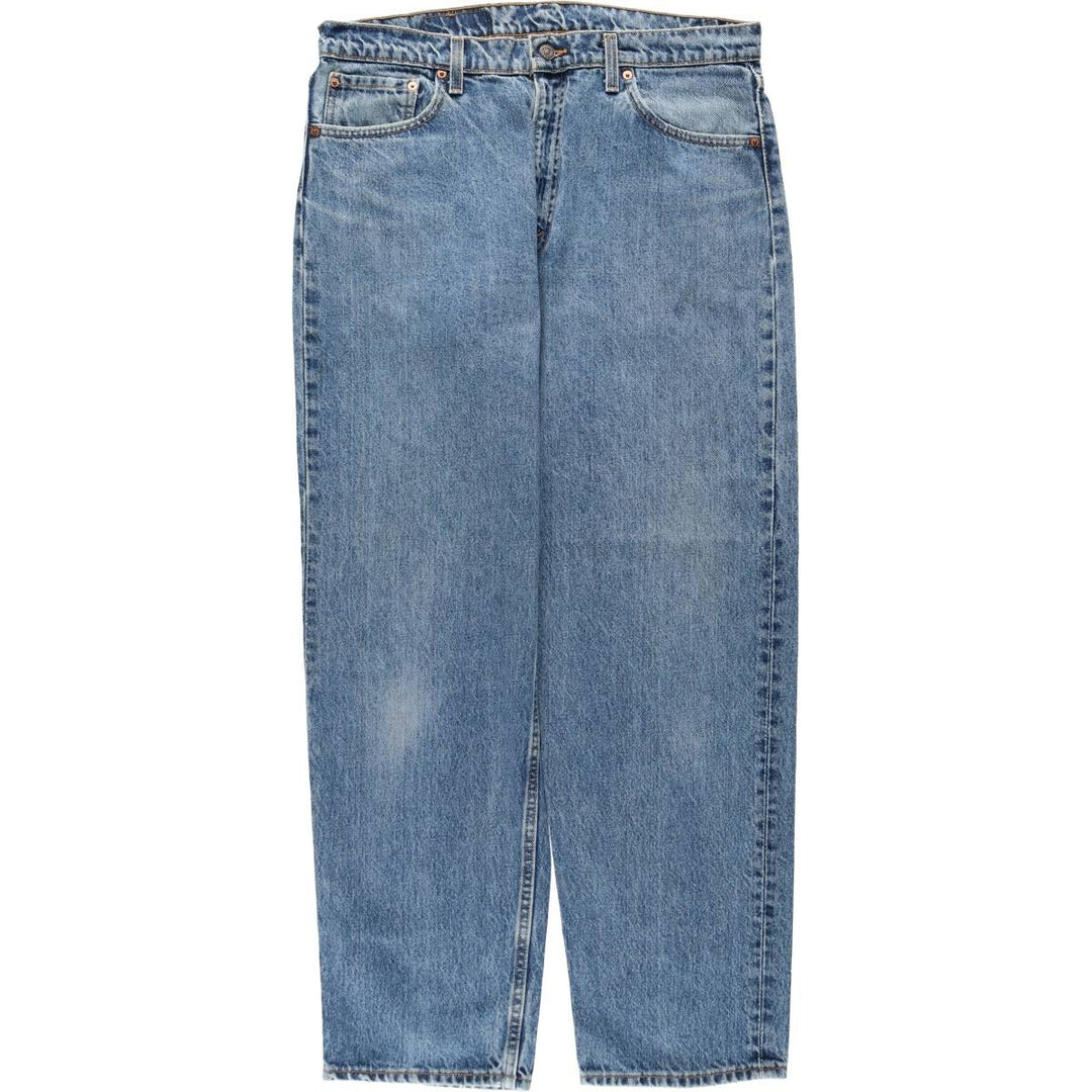 Levi's 15951 Relaxed Fit Tapered Leg Denim Pants, Made in USA, Men's Size W36 (approx.) cotton blue type Vintage Second Hand