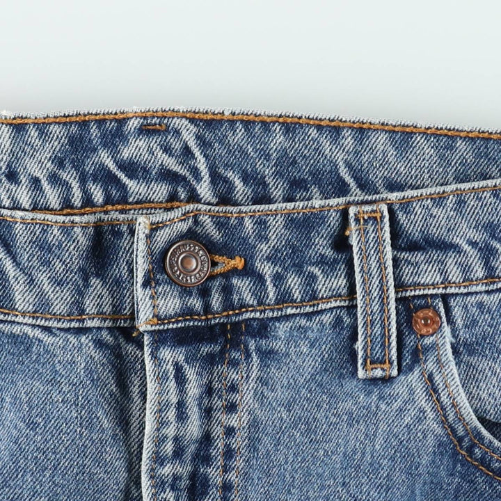 Levi's 15951 Relaxed Fit Tapered Leg Denim Pants, Made in USA, Men's Size W36 (approx.) cotton blue type Vintage Second Hand
