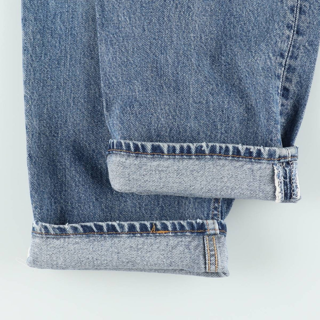 Levi's 15951 Relaxed Fit Tapered Leg Denim Pants, Made in USA, Men's Size W36 (approx.) cotton blue type Vintage Second Hand