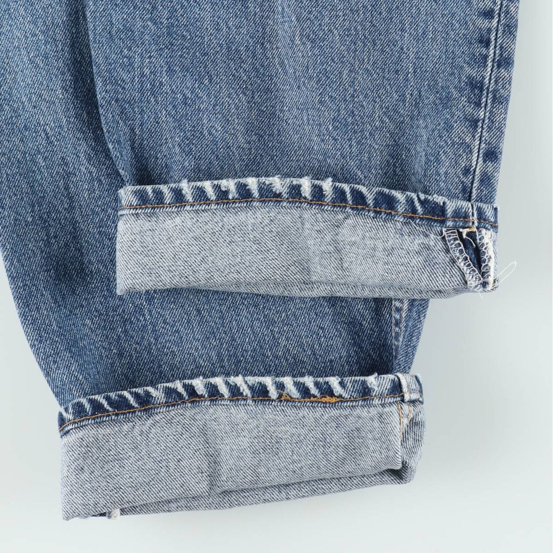Levi's 15951 Relaxed Fit Tapered Leg Denim Pants, Made in USA, Men's Size W36 (approx.) cotton blue type Vintage Second Hand