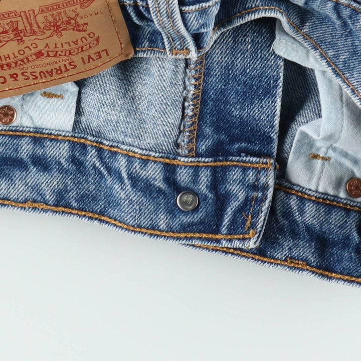 Levi's 560 Loose Fit Tapered Leg Denim Pants, Men's Size W31 (approx.) unclear blue type Vintage Second Hand