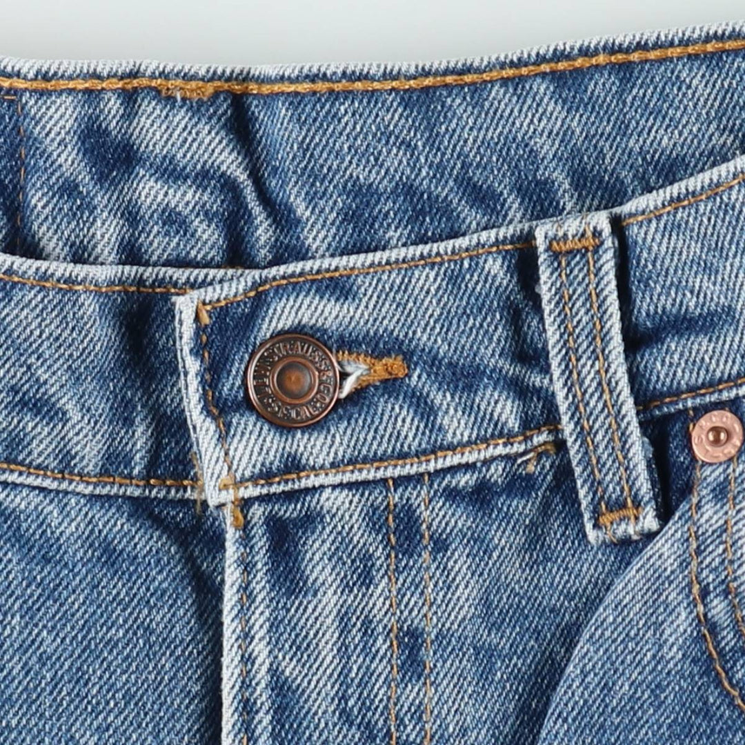 Levi's 560 Loose Fit Tapered Leg Denim Pants, Men's Size W31 (approx.) unclear blue type Vintage Second Hand