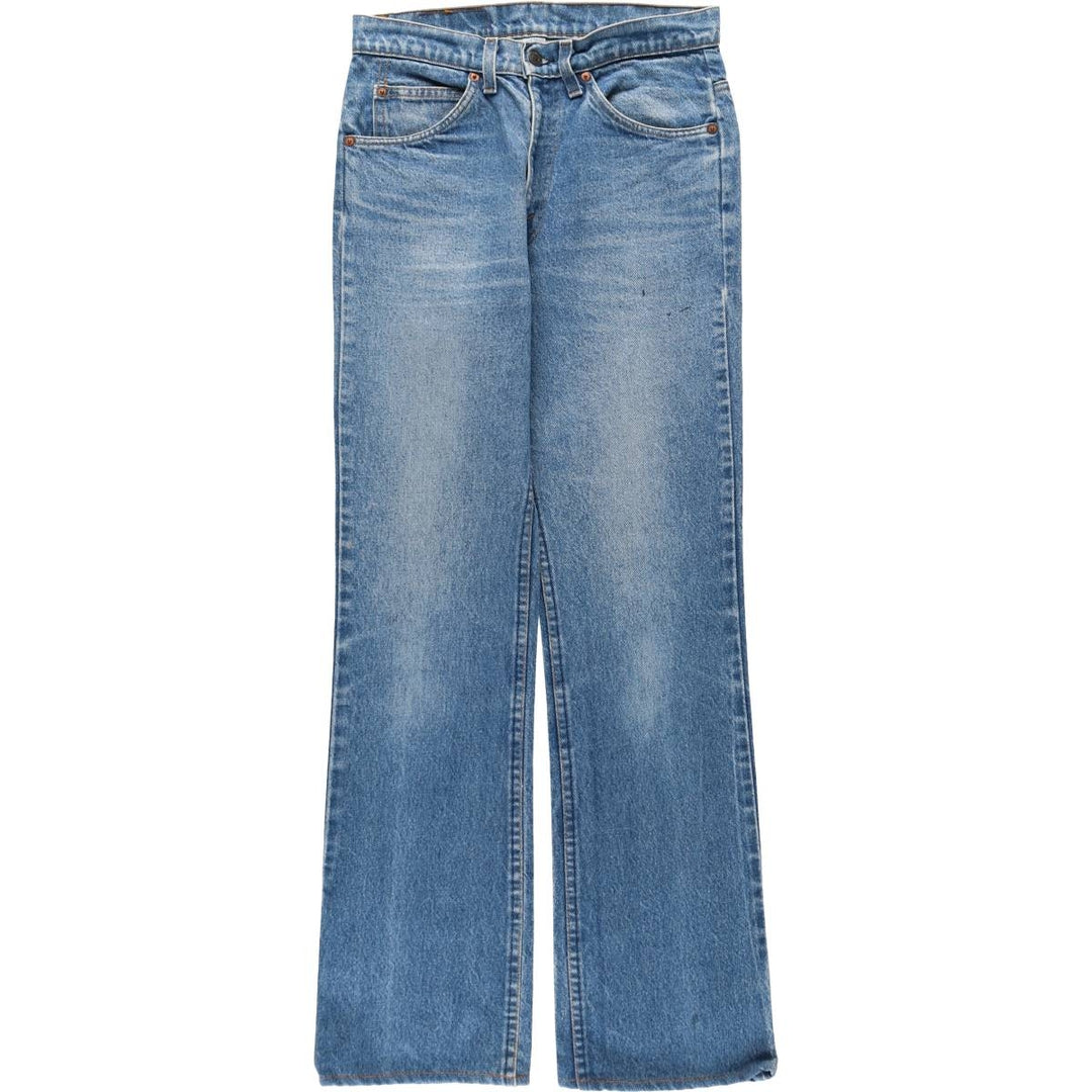 ~90'S Levi's 20517-0217 Orange Tab Bootcut Denim Pants, Made in USA, Men's W30 equivalent, Vintage cotton blue type Vintage Second Hand