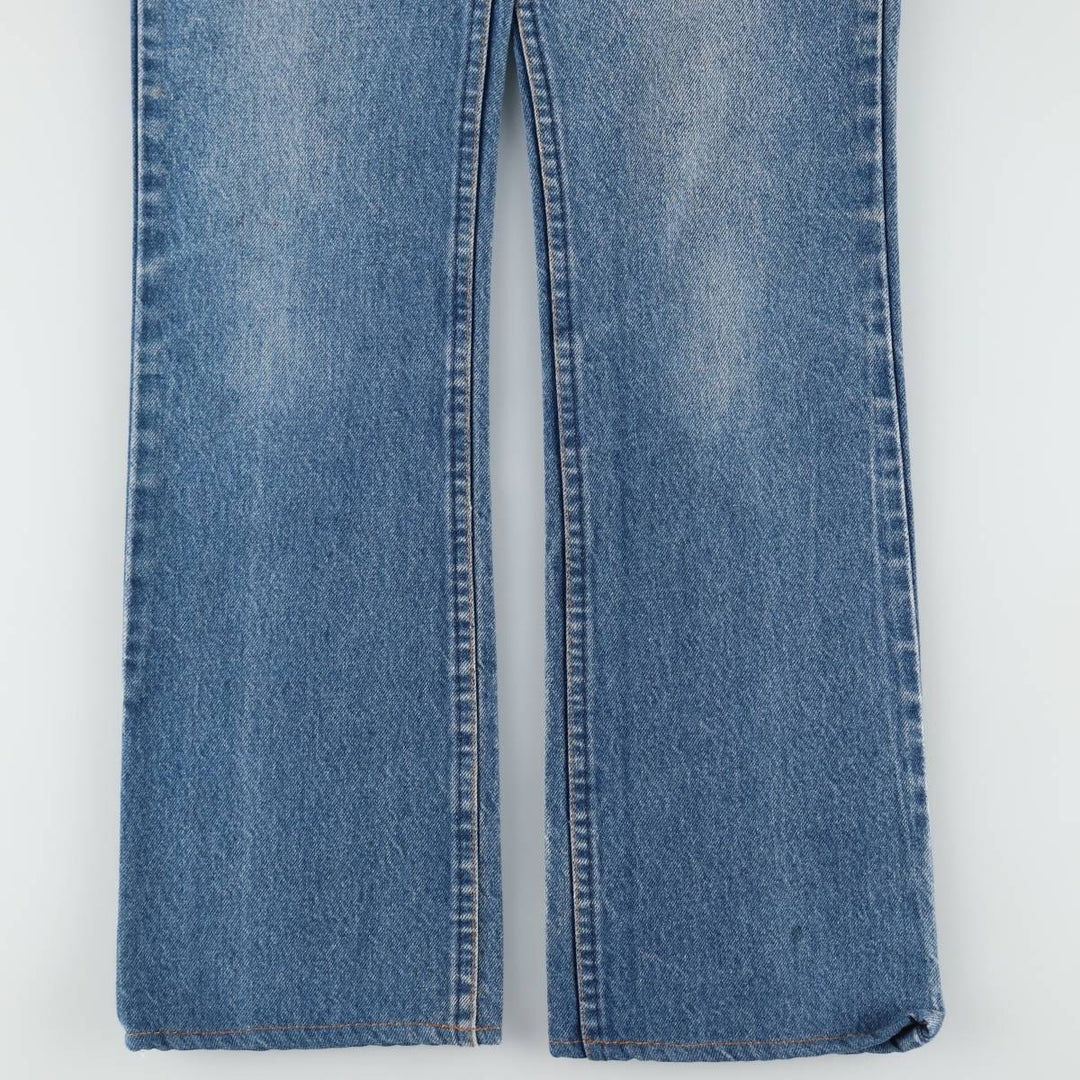 ~90'S Levi's 20517-0217 Orange Tab Bootcut Denim Pants, Made in USA, Men's W30 equivalent, Vintage cotton blue type Vintage Second Hand
