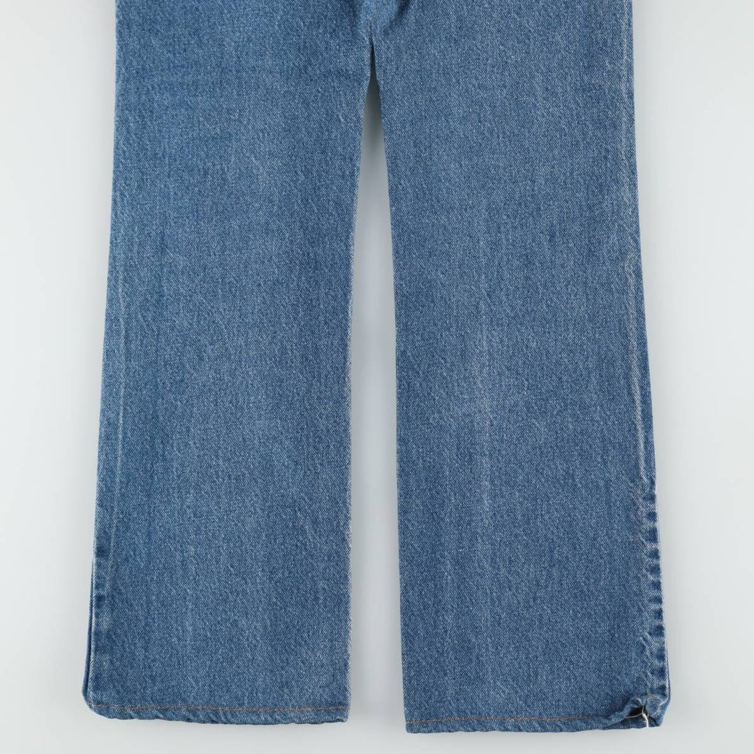 ~90'S Levi's 20517-0217 Orange Tab Bootcut Denim Pants, Made in USA, Men's W30 equivalent, Vintage cotton blue type Vintage Second Hand