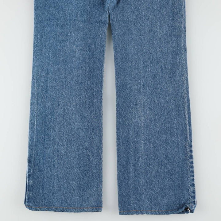 ~90'S Levi's 20517-0217 Orange Tab Bootcut Denim Pants, Made in USA, Men's W30 equivalent, Vintage cotton blue type Vintage Second Hand