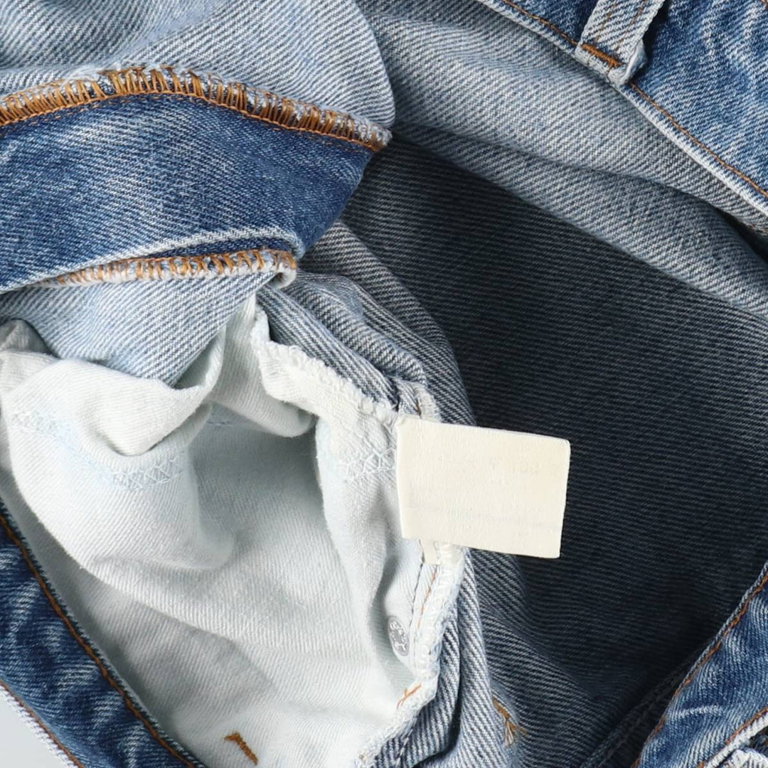 90'S Levi's Orange Tab Flare Cut Denim Pants, Men's W33 (approx.), Vintage unclear blue type Vintage Second Hand