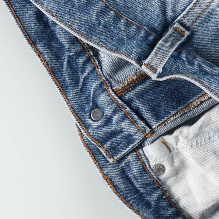 90'S Levi's Orange Tab Flare Cut Denim Pants, Men's W33 (approx.), Vintage unclear blue type Vintage Second Hand