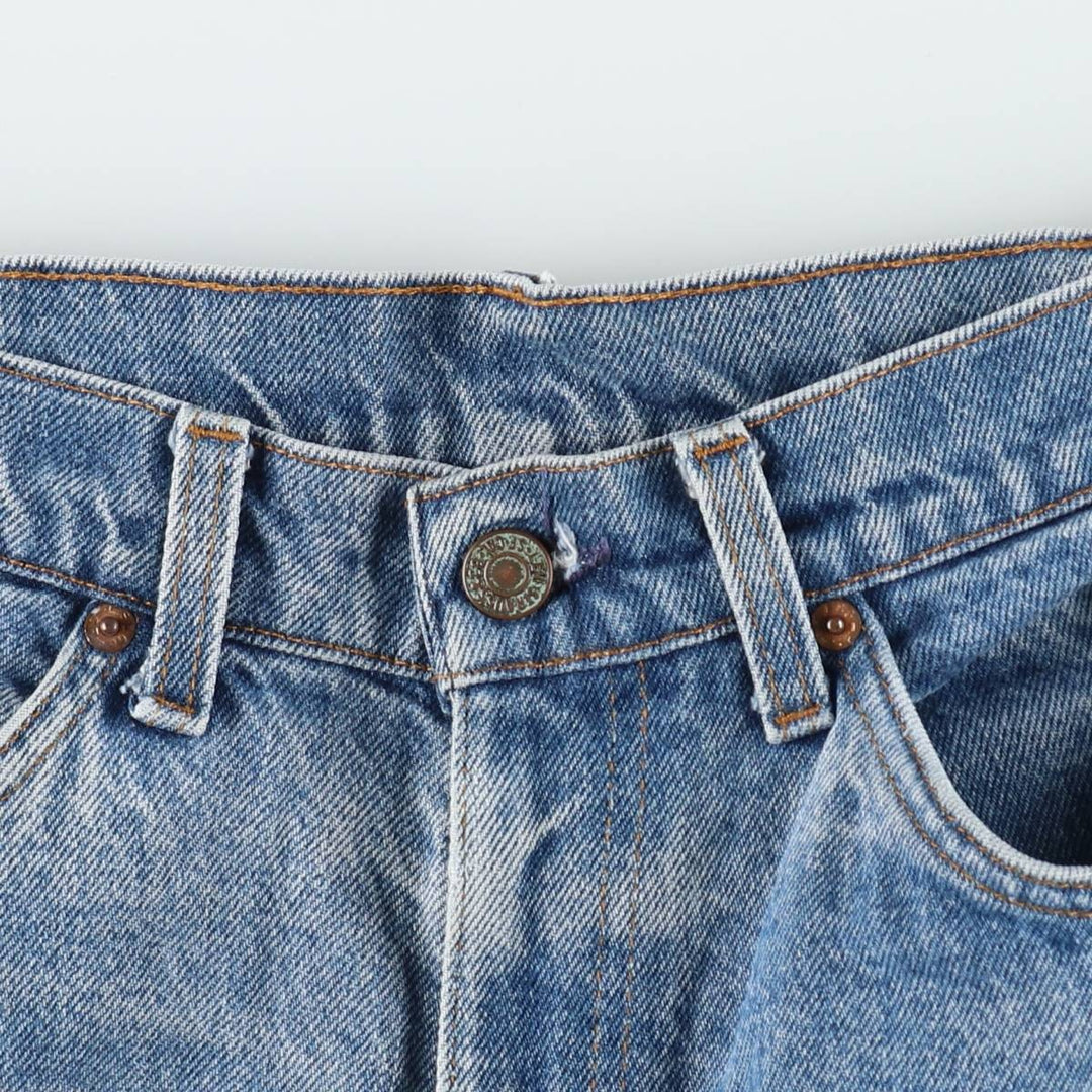 90'S Levi's Orange Tab Flare Cut Denim Pants, Men's W33 (approx.), Vintage unclear blue type Vintage Second Hand