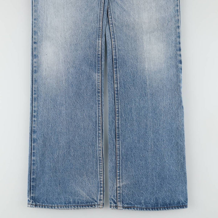 90'S Levi's Orange Tab Flare Cut Denim Pants, Men's W33 (approx.), Vintage unclear blue type Vintage Second Hand