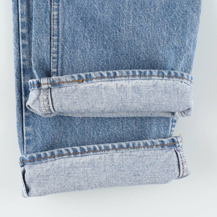 90'S Levi's Orange Tab Flare Cut Denim Pants, Men's W33 (approx.), Vintage unclear blue type Vintage Second Hand