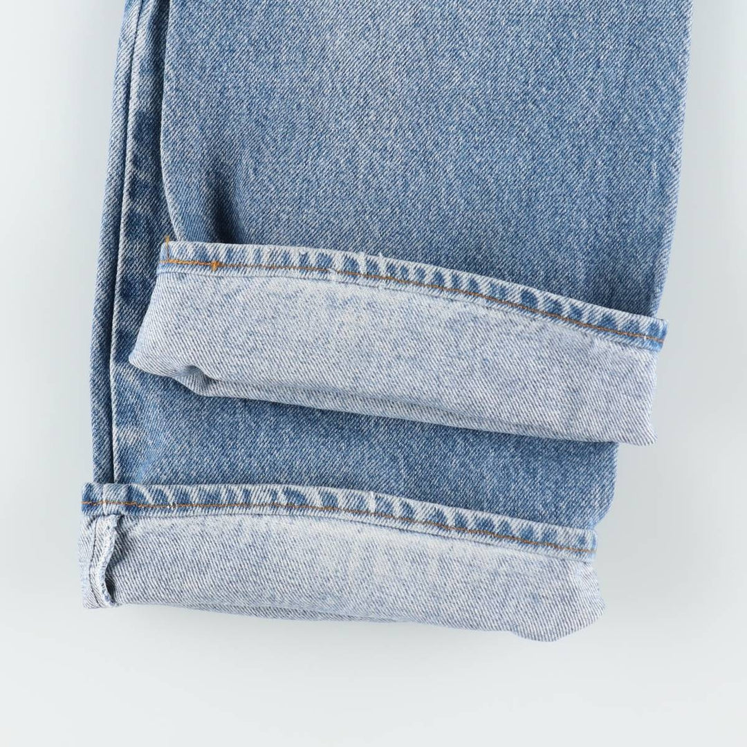 90'S Levi's Orange Tab Flare Cut Denim Pants, Men's W33 (approx.), Vintage unclear blue type Vintage Second Hand