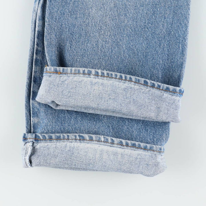 90'S Levi's Orange Tab Flare Cut Denim Pants, Men's W33 (approx.), Vintage unclear blue type Vintage Second Hand