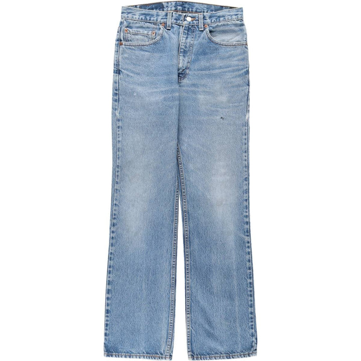 2000'S Levi's 517 Boot Cut Denim Pants, Made in USA, Men's Size W31 cotton blue type Vintage Second Hand