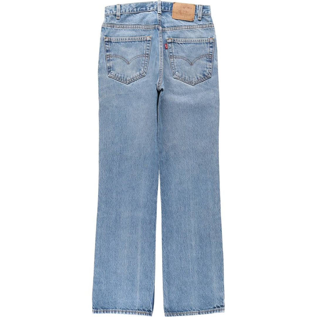 2000'S Levi's 517 Boot Cut Denim Pants, Made in USA, Men's Size W31 cotton blue type Vintage Second Hand