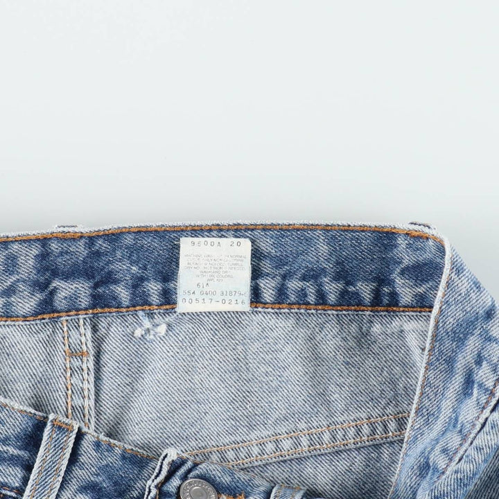 2000'S Levi's 517 Boot Cut Denim Pants, Made in USA, Men's Size W31 cotton blue type Vintage Second Hand
